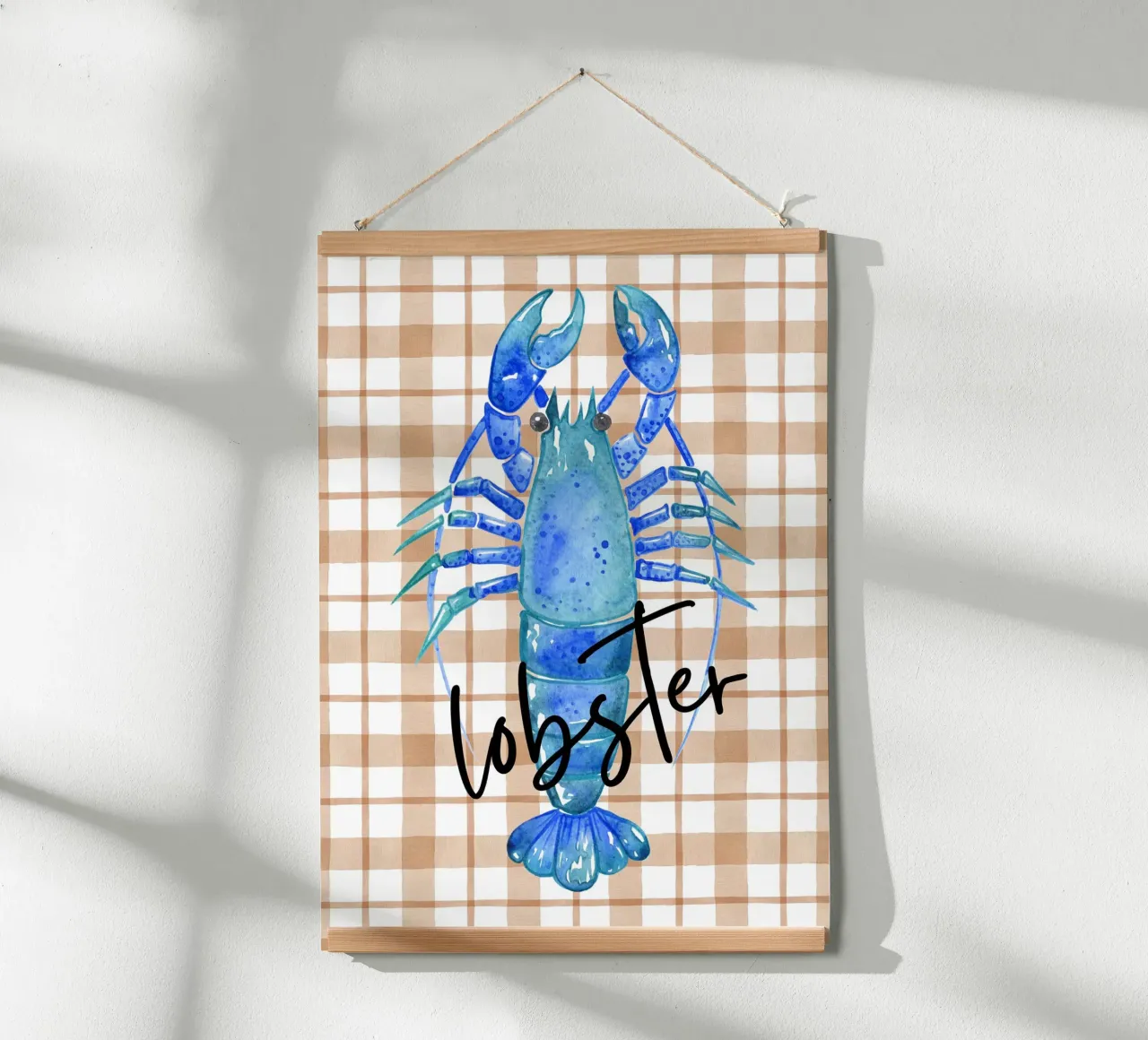 Lobester carta hahnemühle da PinkCandyWalls