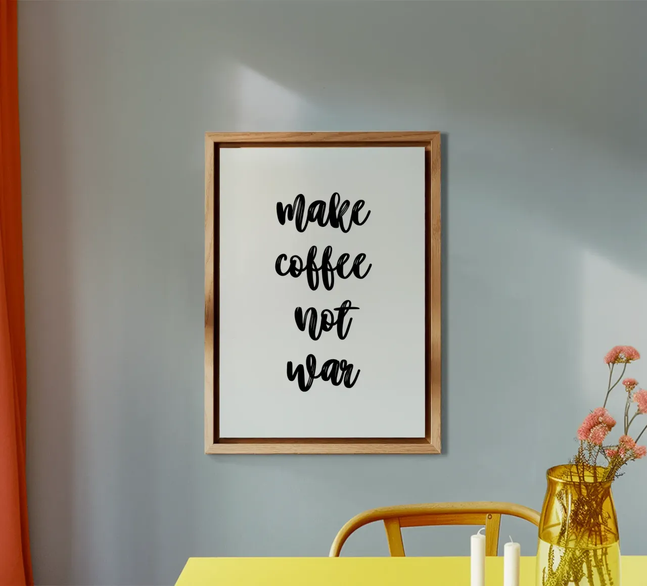 Make coffee not war forex plate by PinkCandyWalls