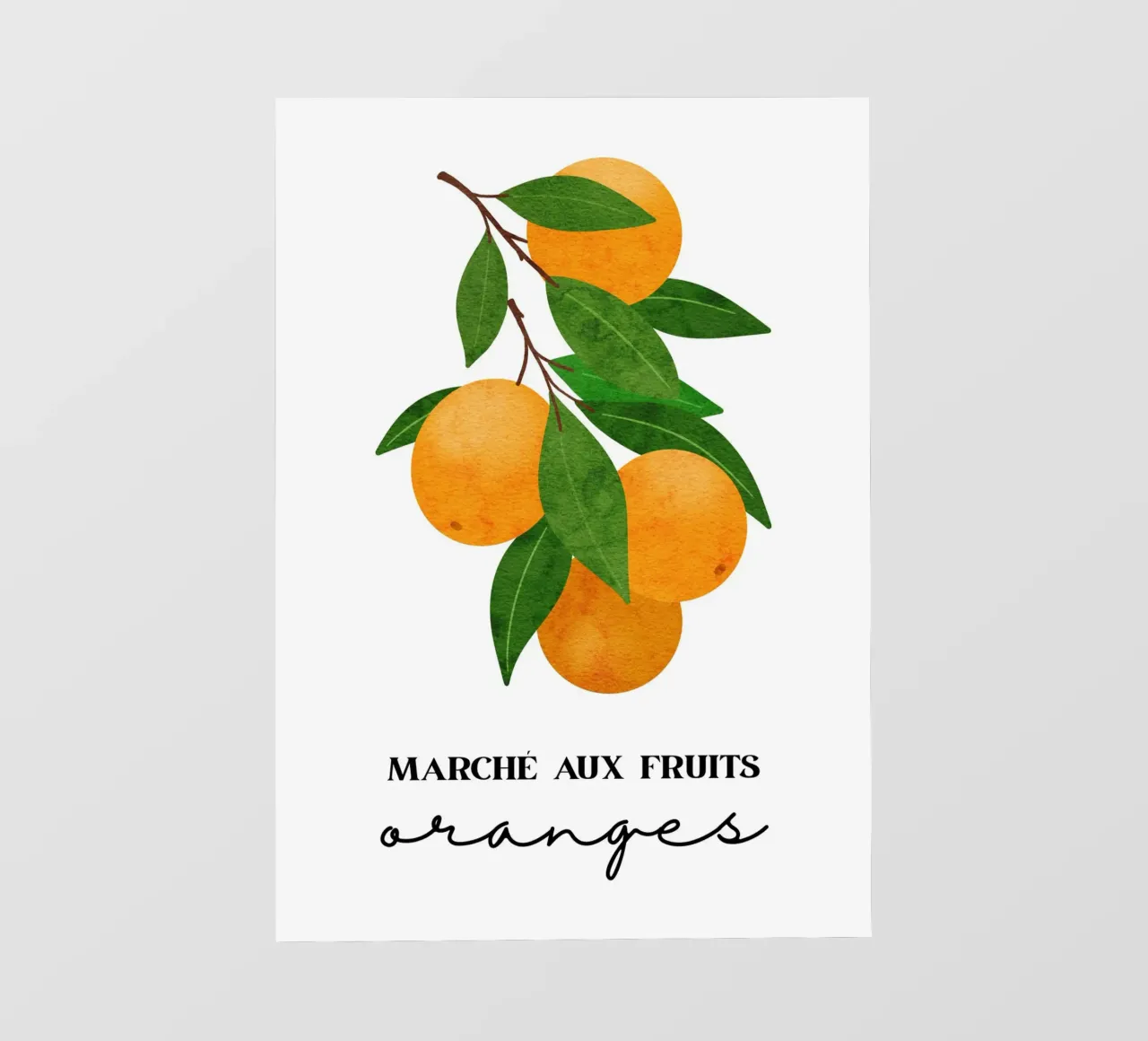 Oranges telo in pvc da PinkCandyWalls