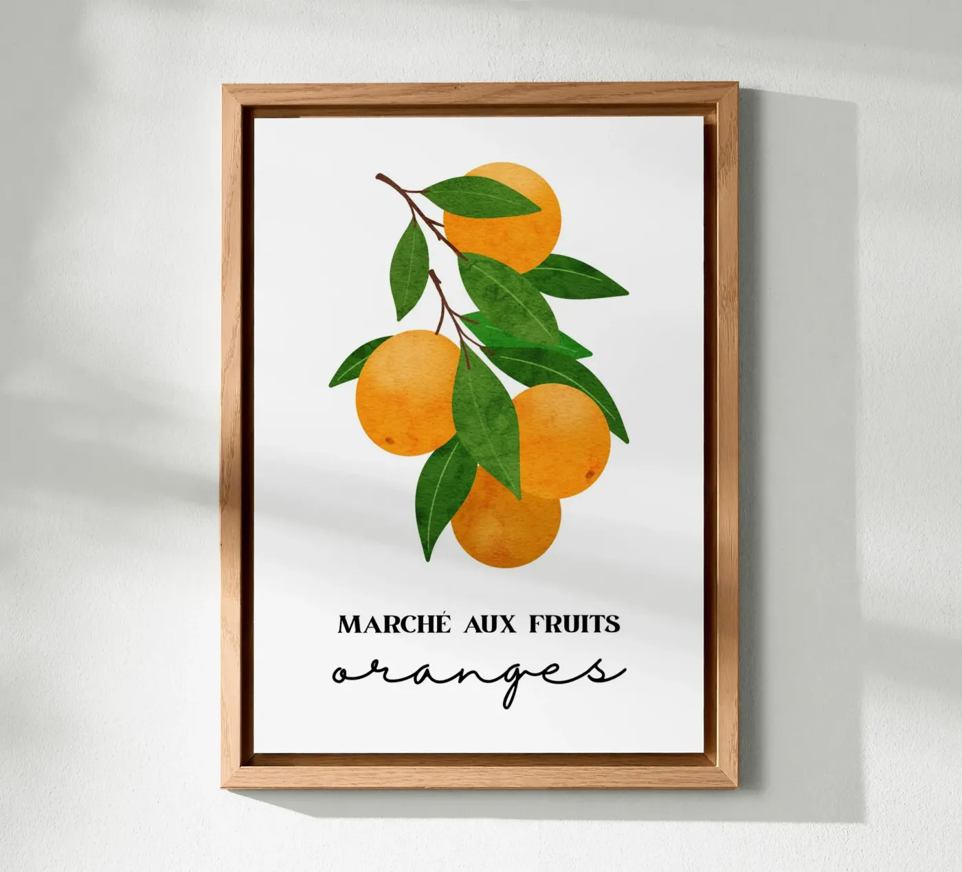 Oranges panneau forex de PinkCandyWalls