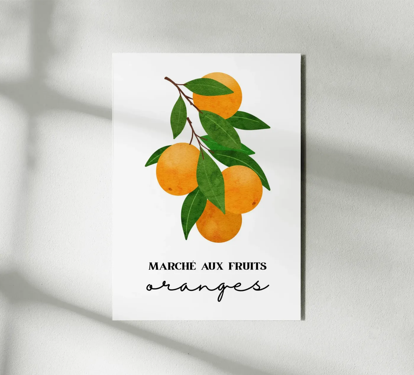 Oranges alluminio dibond da PinkCandyWalls