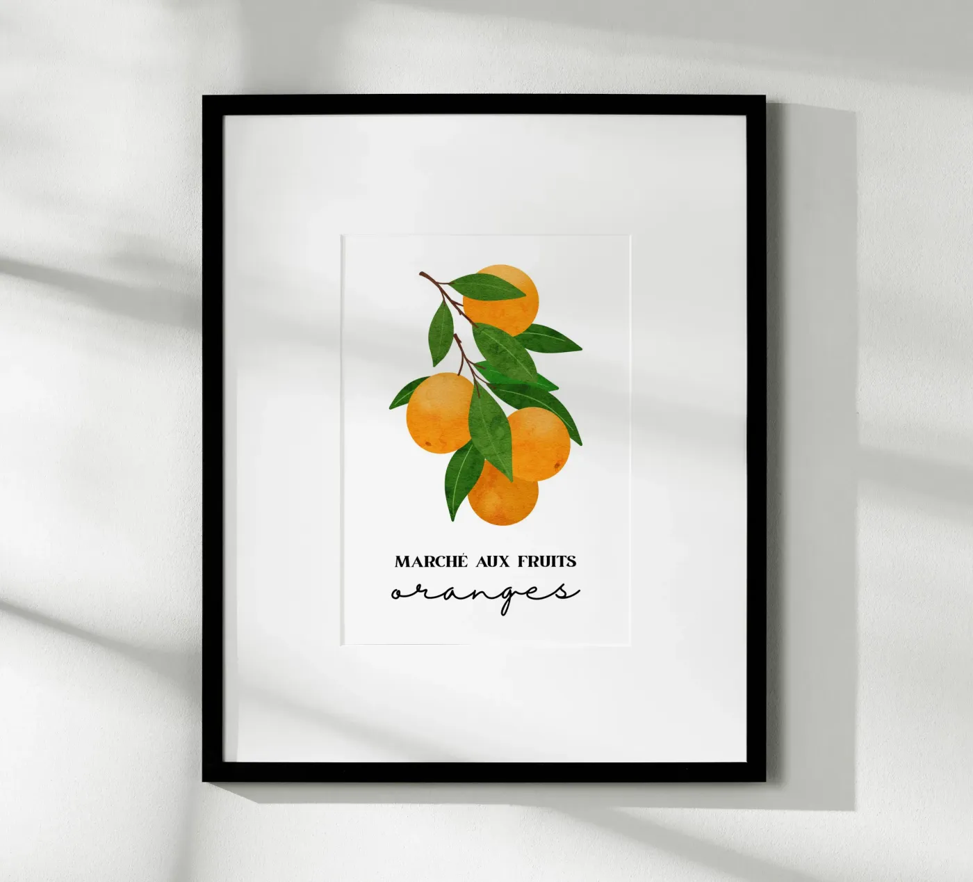 Oranges poster van PinkCandyWalls