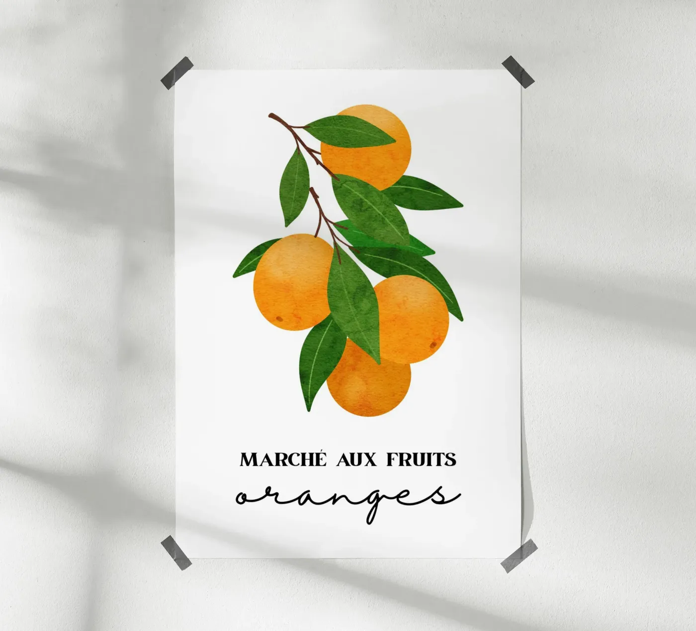 Oranges poster da PinkCandyWalls