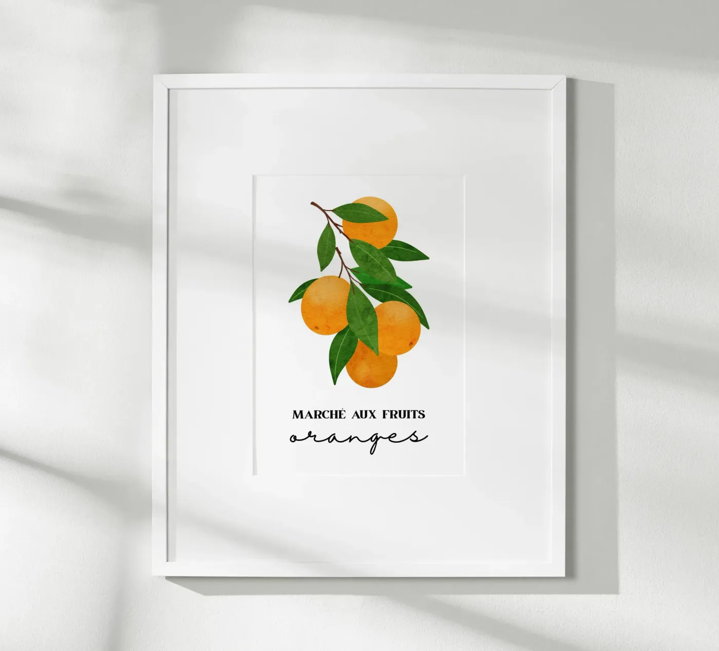 Oranges poster van PinkCandyWalls