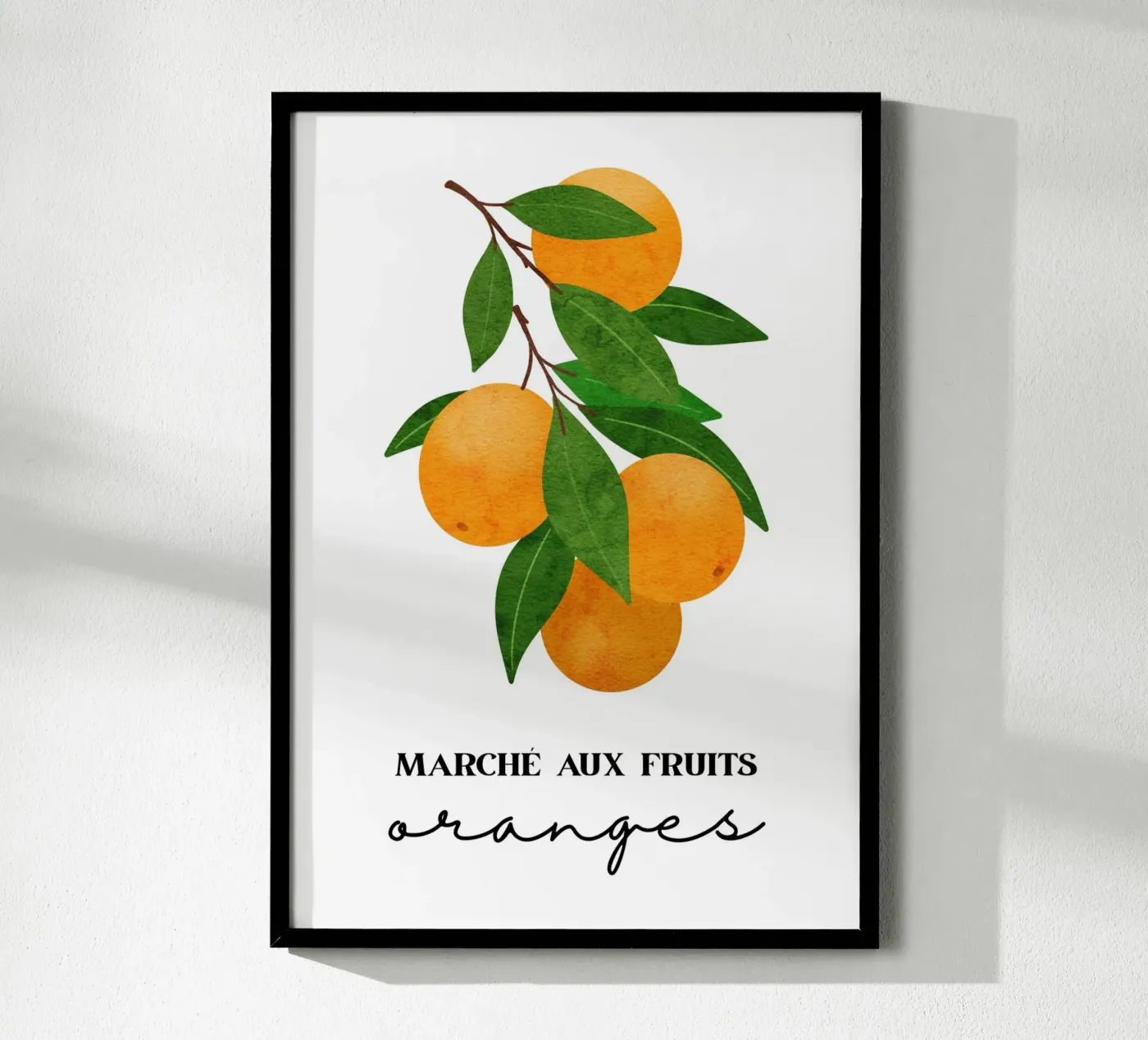 Oranges poster van PinkCandyWalls