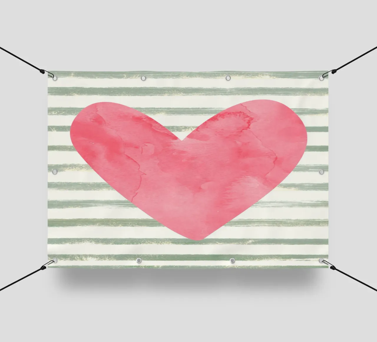 Heart telo in pvc da PinkCandyWalls
