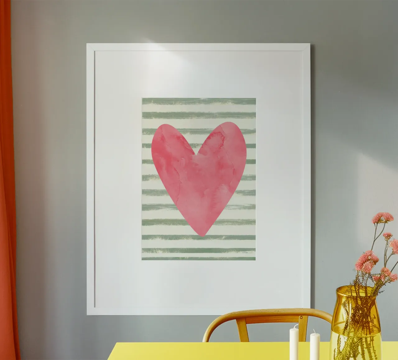 Heart poster da PinkCandyWalls