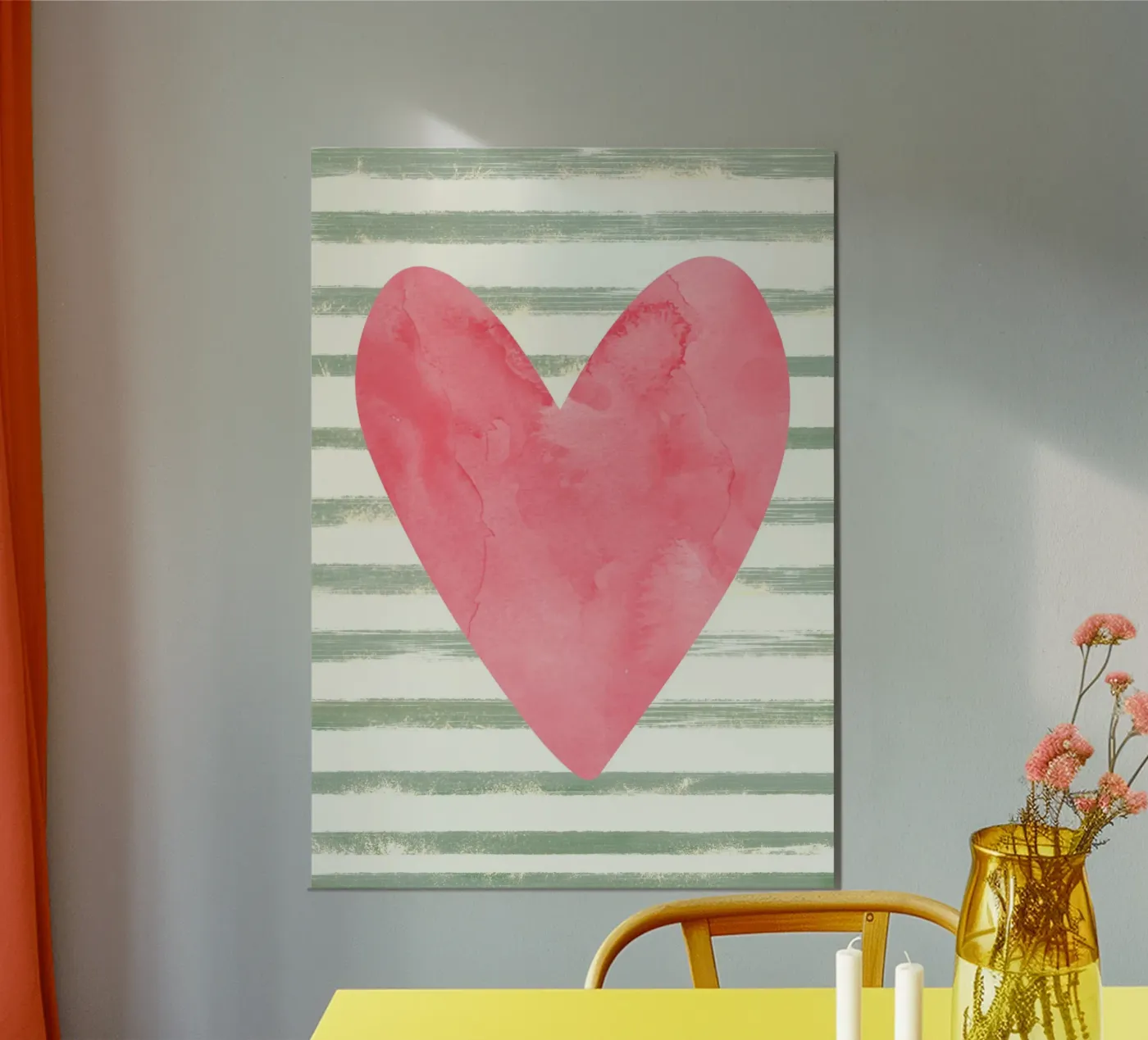 Heart poster de PinkCandyWalls