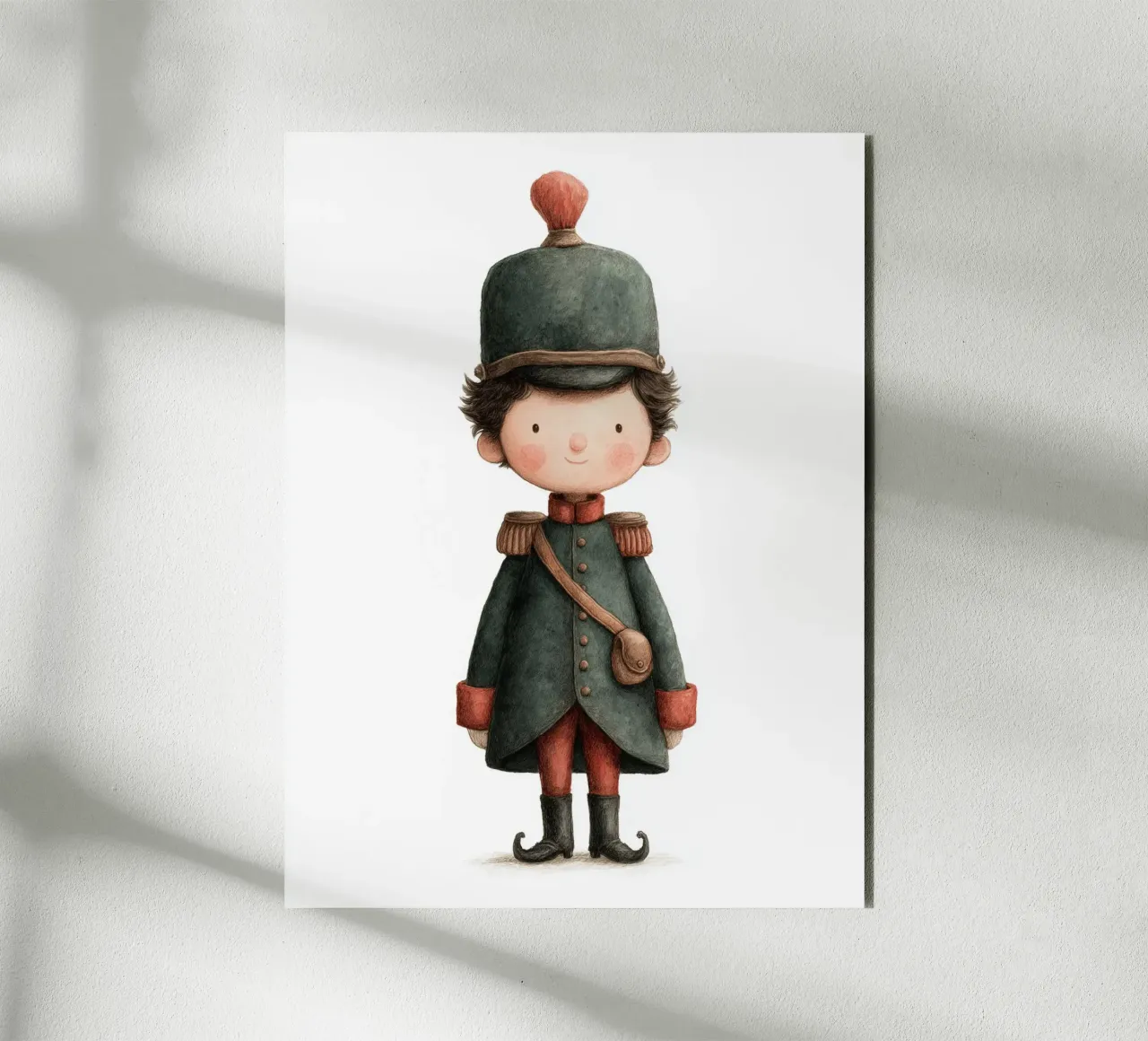 Poster di soldatini d'epoca alluminio dibond da Kid’s Dream