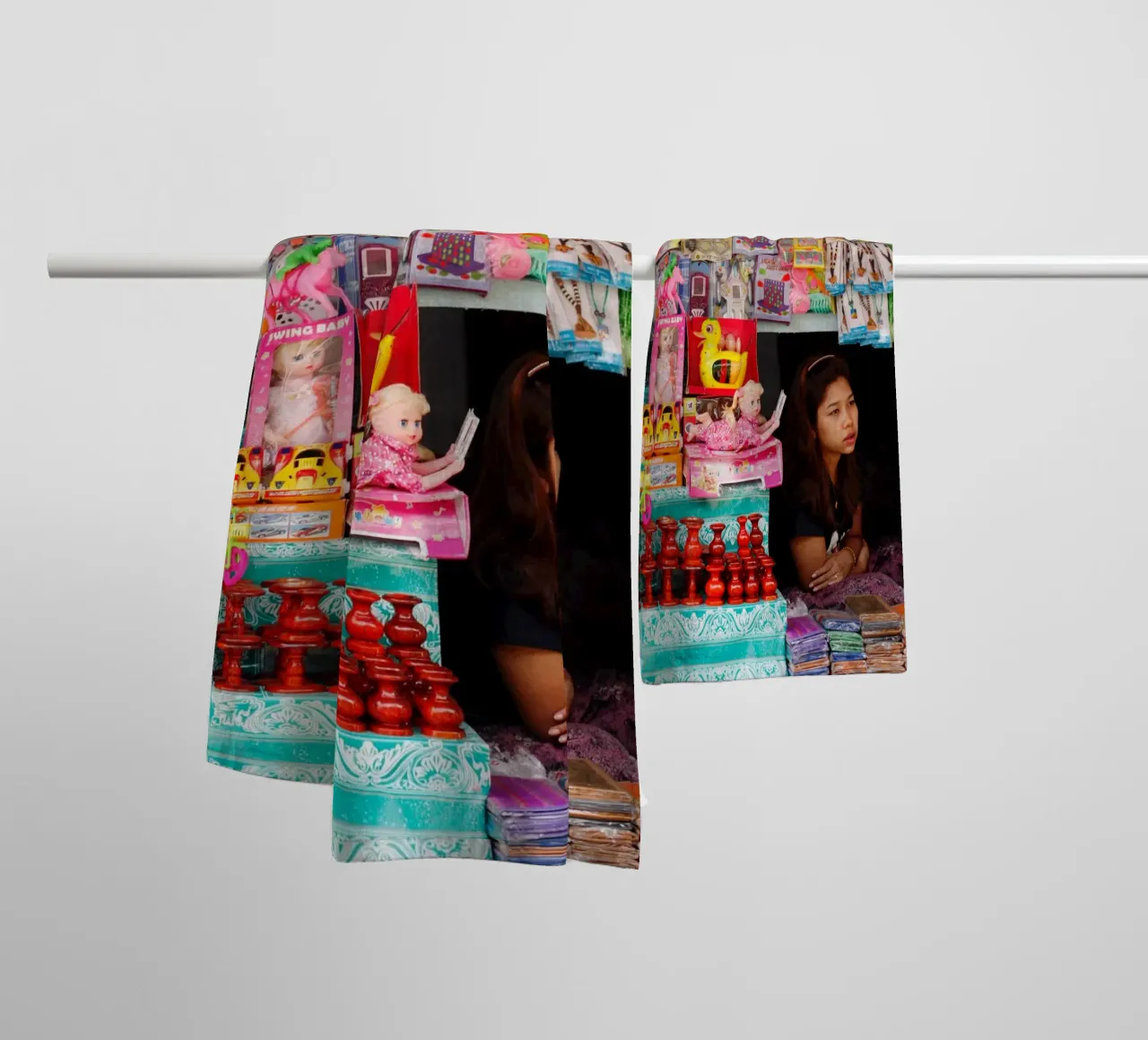 Vendita in Myanmar asciugamano da bagno da Simon Koy