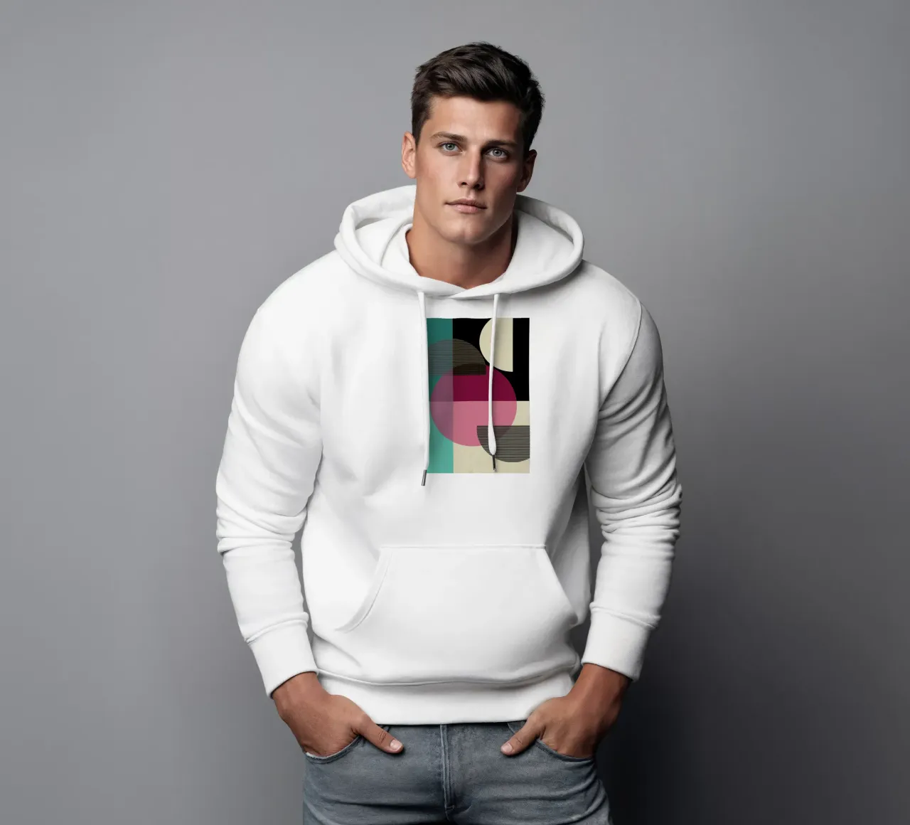 Circular Converge felpa con cappuccio da Rocket68