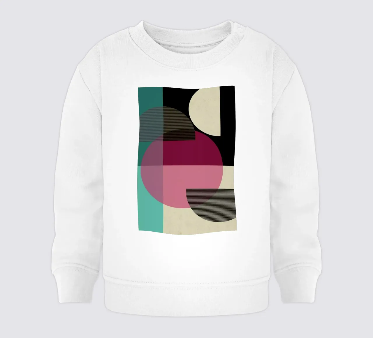 Circular Converge Baby Sweatshirt von Rocket68