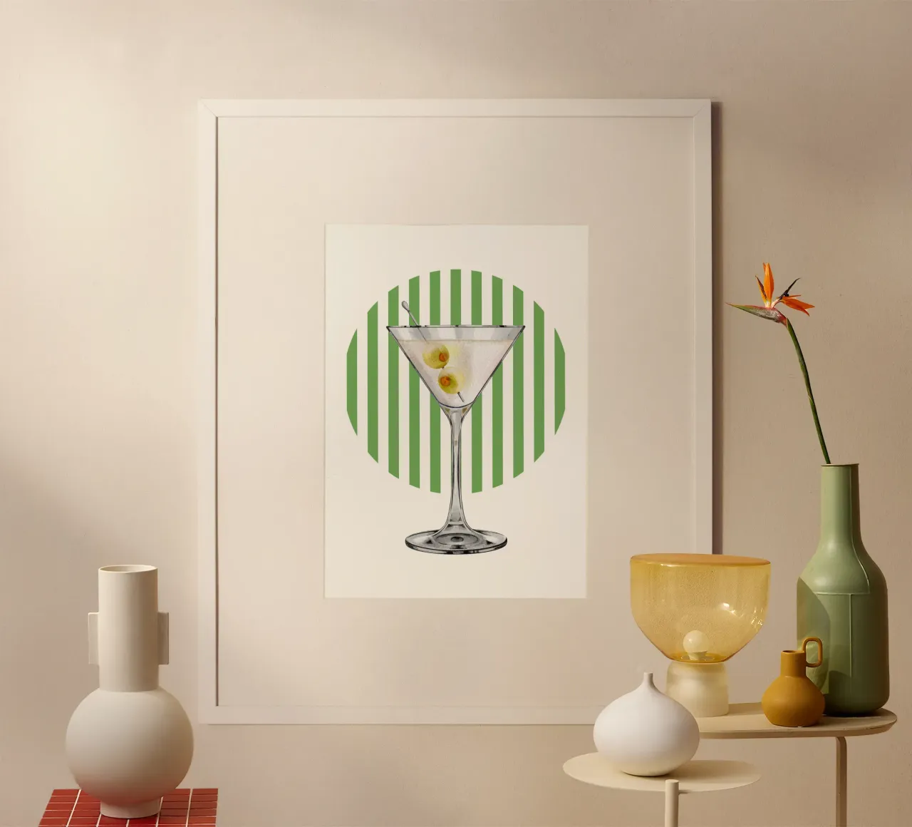 Martini poster da PinkCandyWalls