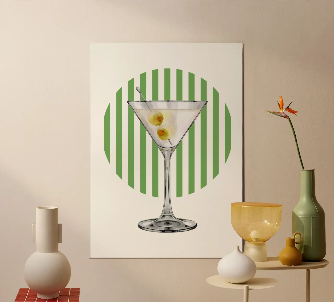 Martini poster da PinkCandyWalls