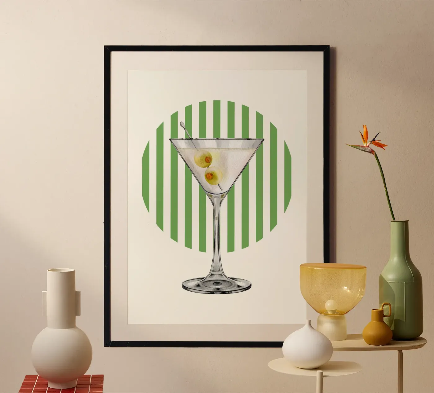 Martini poster da PinkCandyWalls