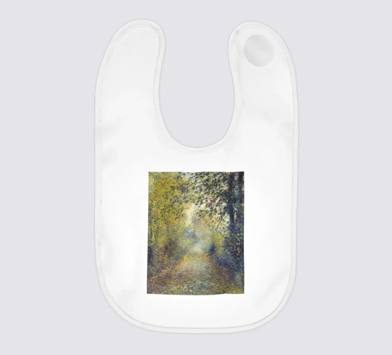 Pierre Auguste Renoir In den Wäldern Babylätzchen von 50 masterpieces