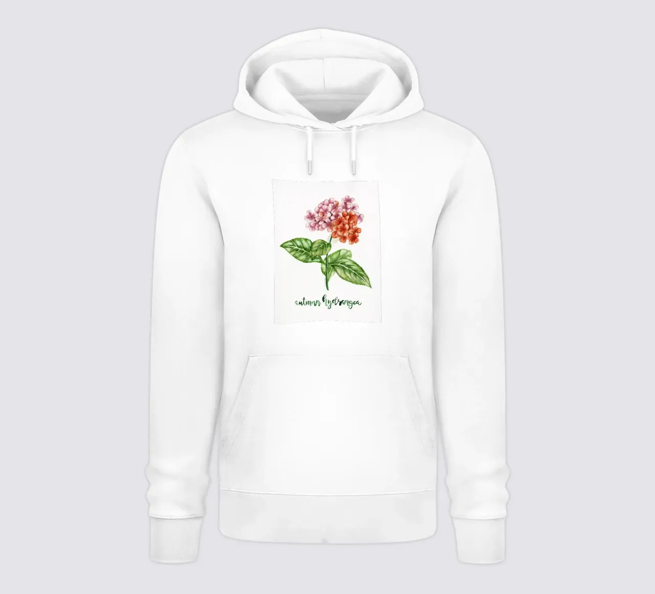autumn hydrangea felpa con cappuccio da Nathys_illustration