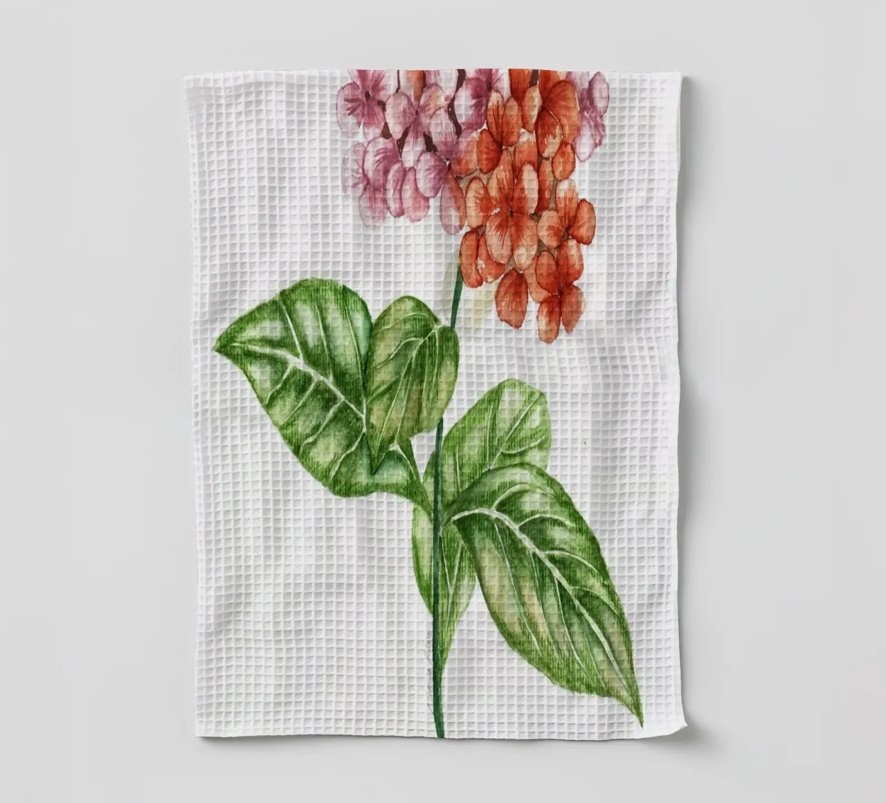 autumn hydrangea canovaccio da cucina da Nathys_illustration