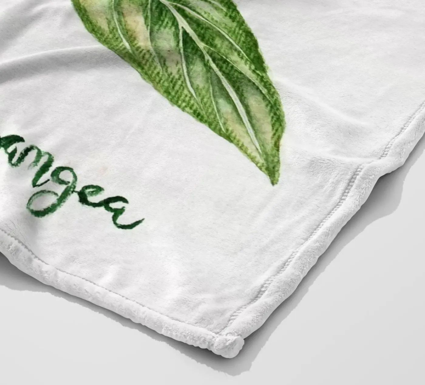 autumn hydrangea fleecedeken van Nathys_illustration