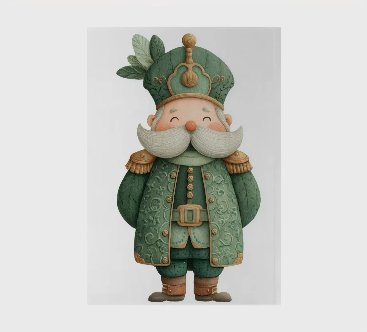 Poster per cameretta per bambini Granduca in uniforme verde diario da Kid’s Dream