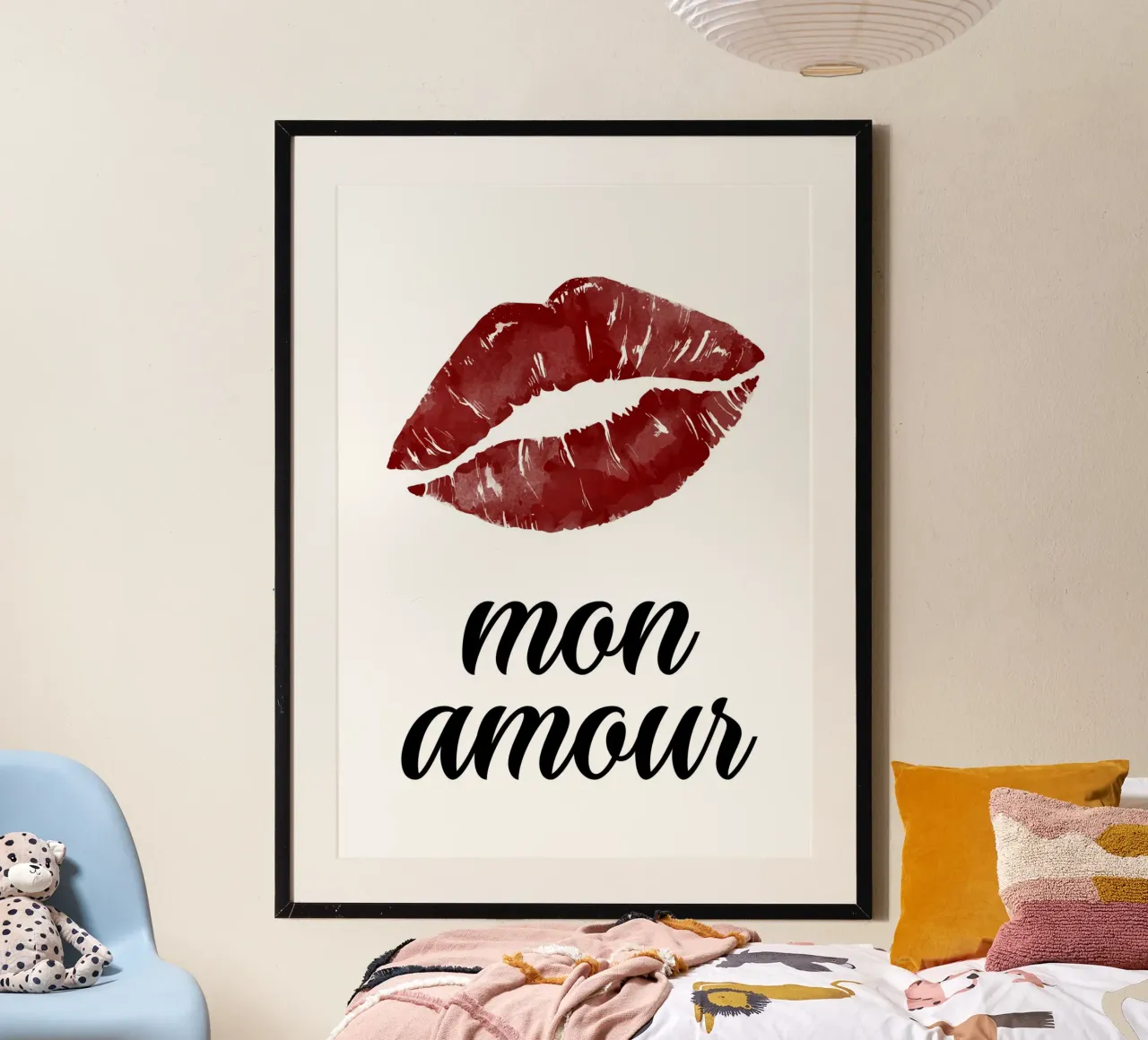 Mon amour carta hahnemühle da PinkCandyWalls