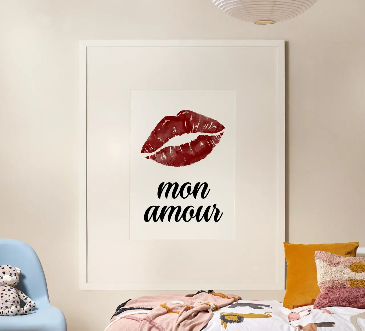 Mon amour carta hahnemühle da PinkCandyWalls