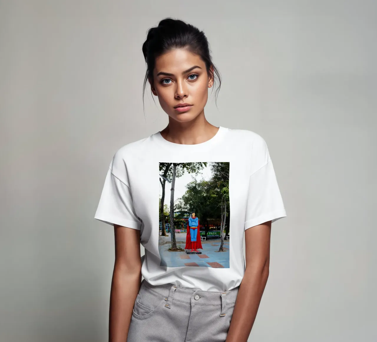 Superman Myanmar t-shirt da Simon Koy