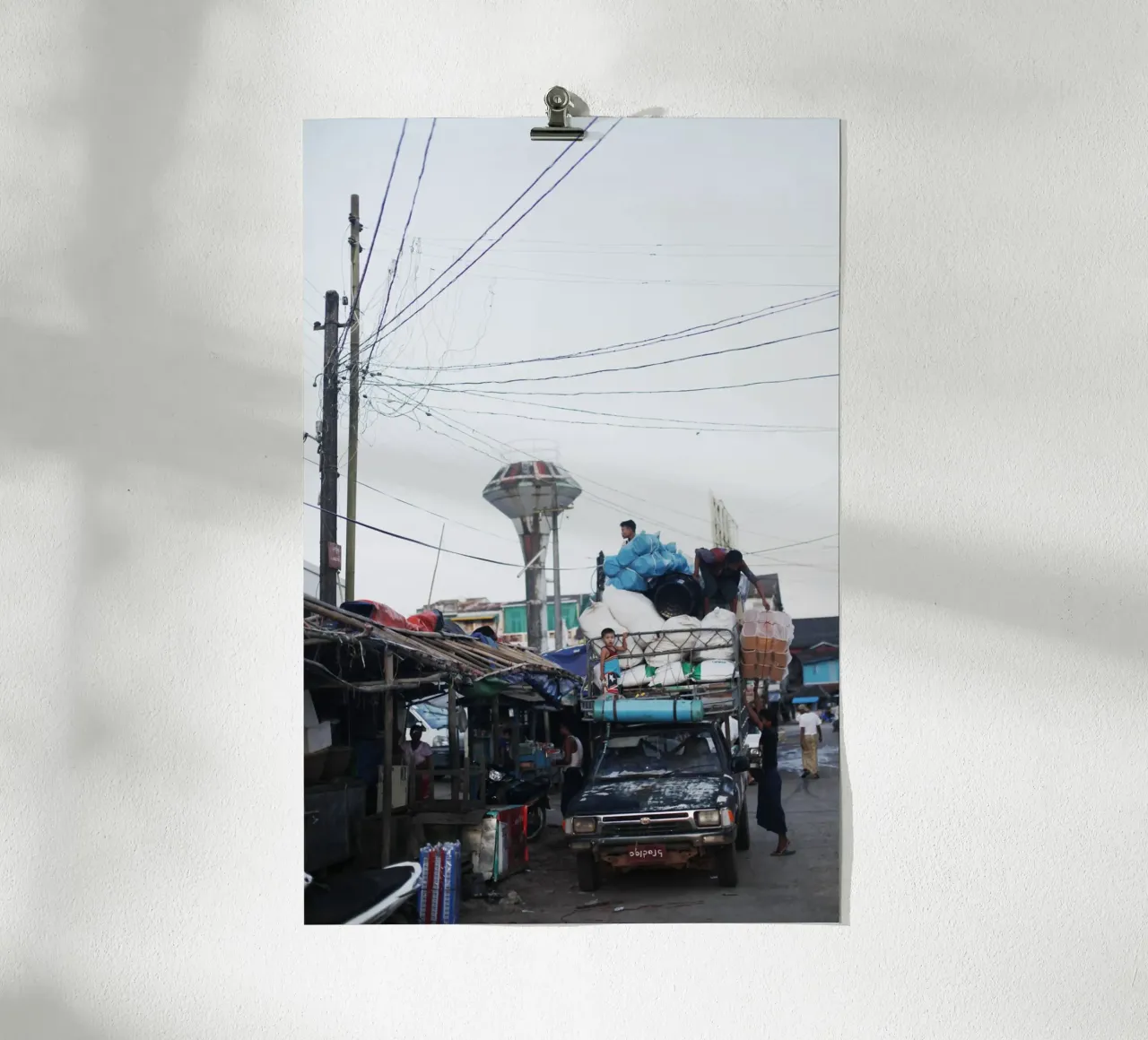 Mawlamyine, Myanmar carta hahnemühle da Simon Koy