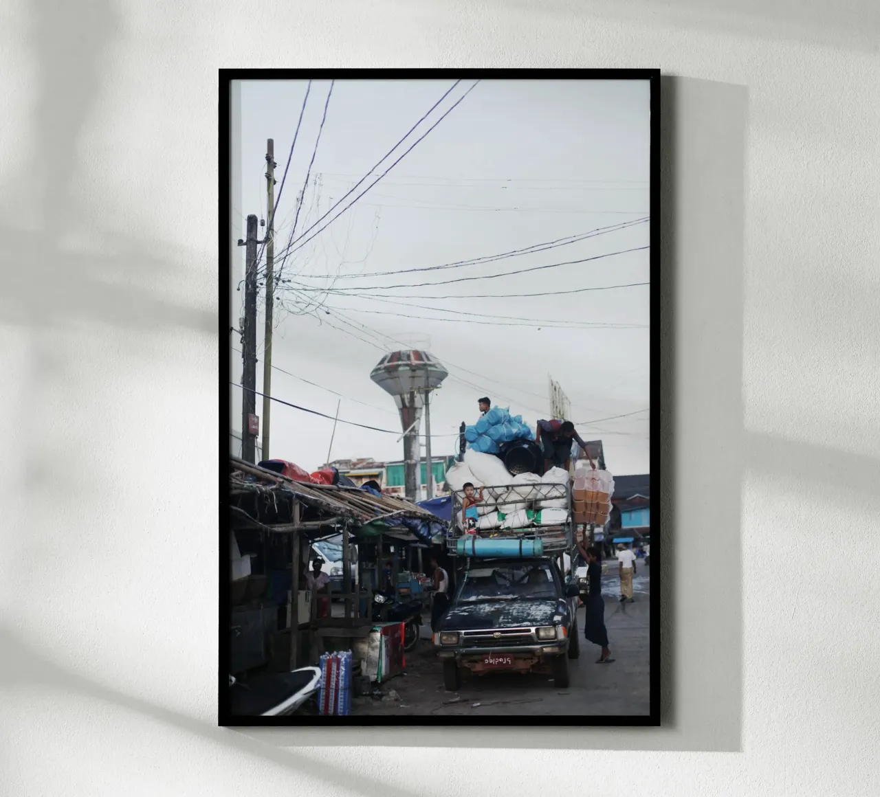 Mawlamyine, Myanmar carta hahnemühle da Simon Koy