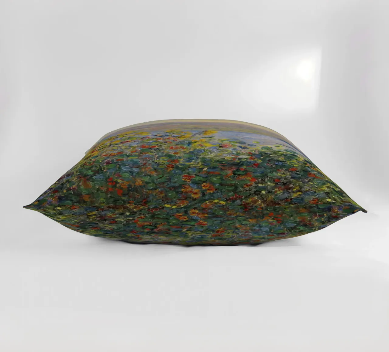 Aiuole di Claude Monet a Vétheuil cuscino da 50 masterpieces