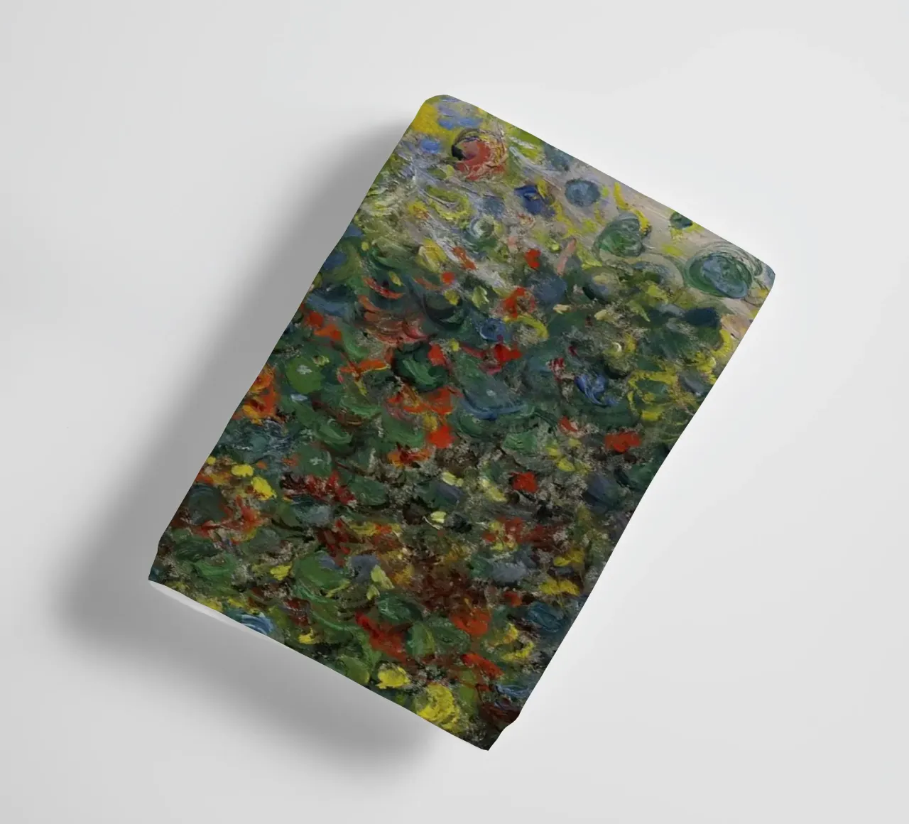 Aiuole di Claude Monet a Vétheuil asciugamano da bagno da 50 masterpieces