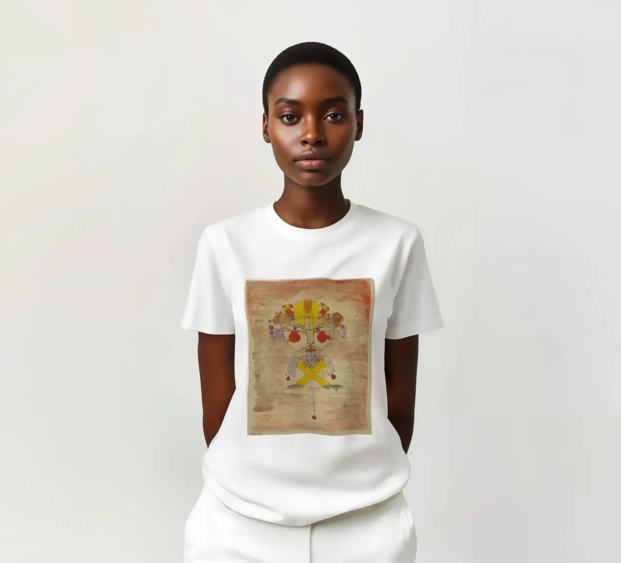 Jumping Jack di Paul Klee t-shirt da 50 masterpieces