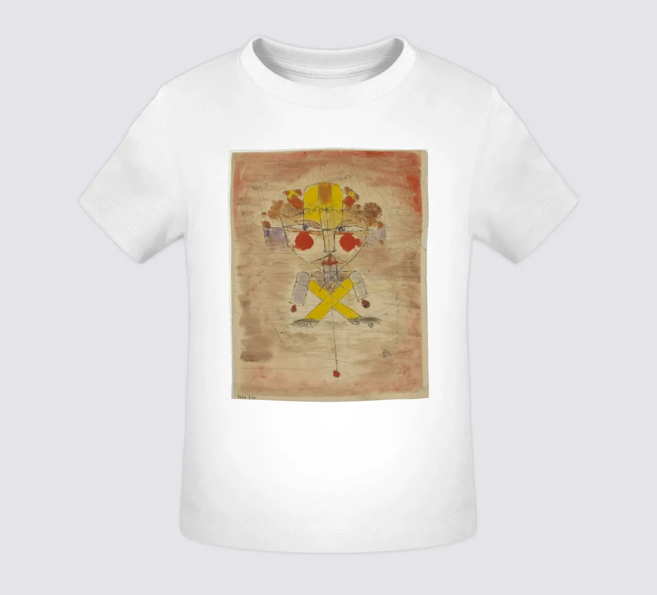 Jumping Jack di Paul Klee maglietta neonato da 50 masterpieces