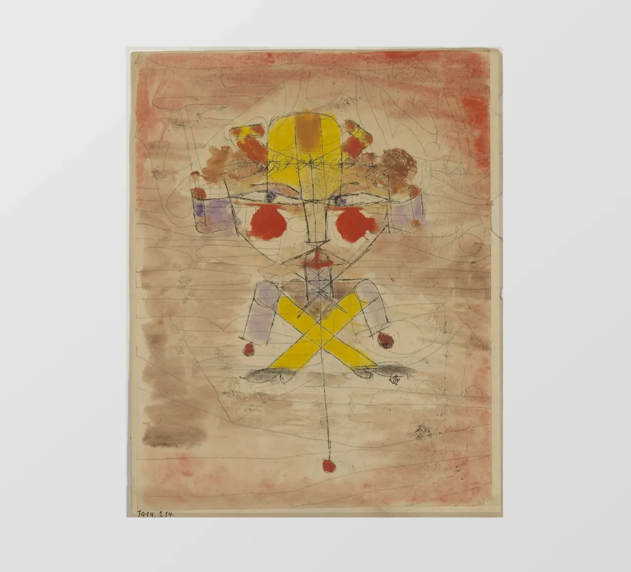Jumping Jack di Paul Klee pellicola backlit da 50 masterpieces