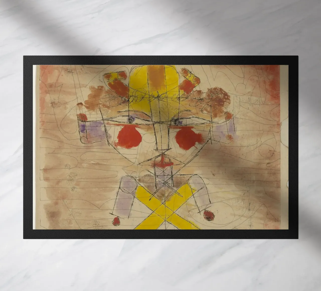 Jumping Jack di Paul Klee zerbino da 50 masterpieces