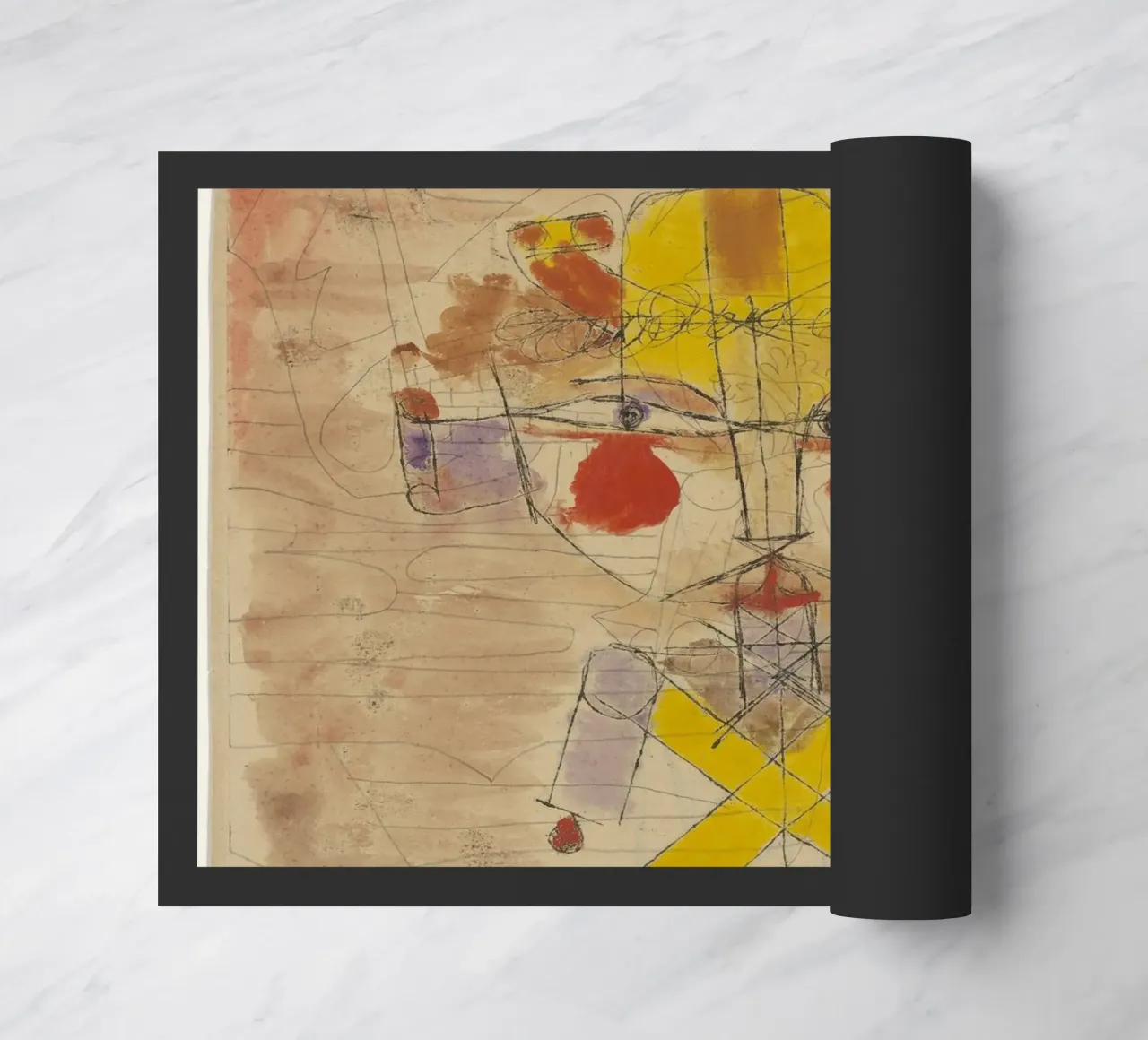 Jumping Jack di Paul Klee zerbino da 50 masterpieces