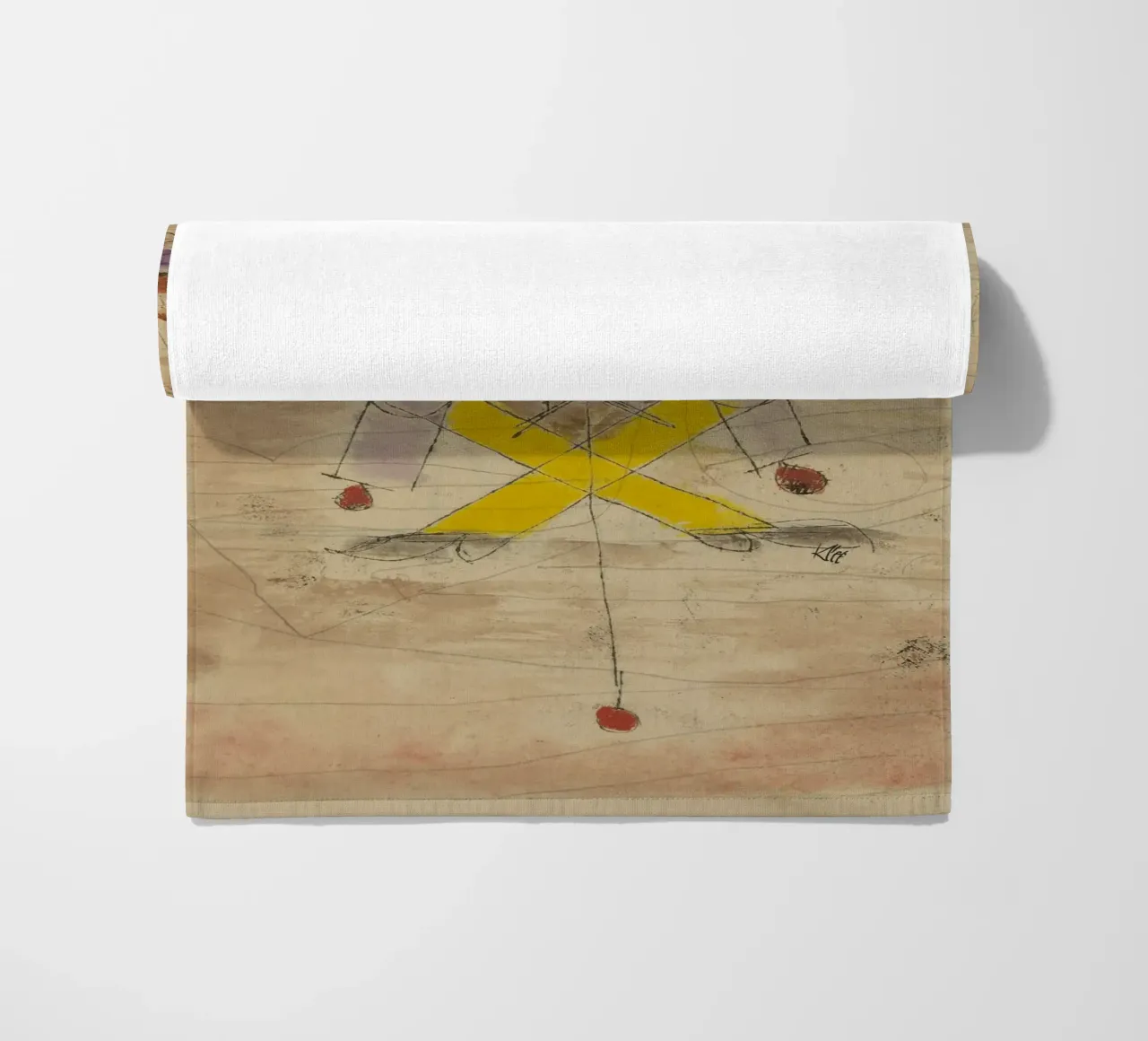 Jumping Jack di Paul Klee telo mare da 50 masterpieces