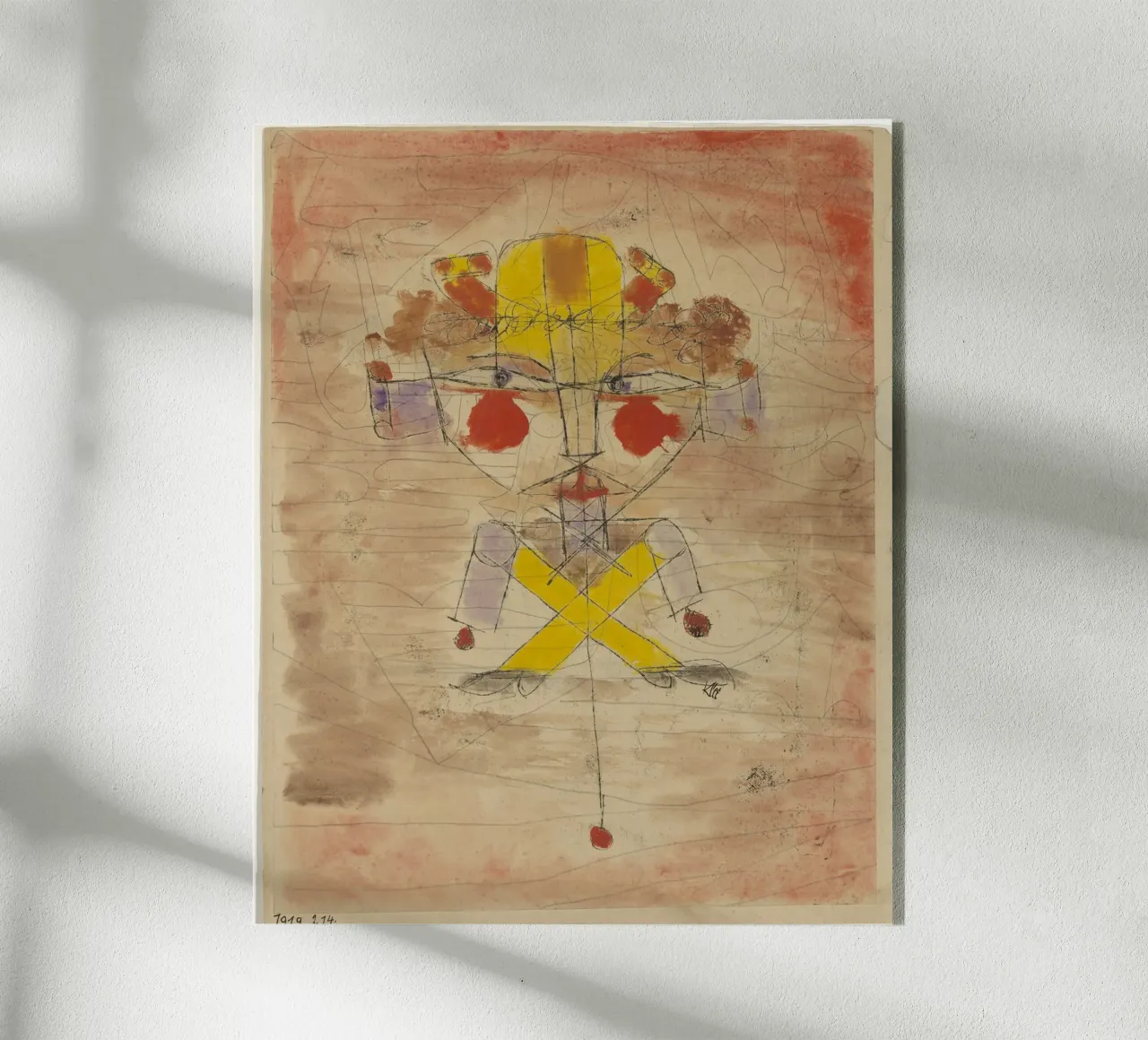 Jumping Jack di Paul Klee plexiglass da 50 masterpieces