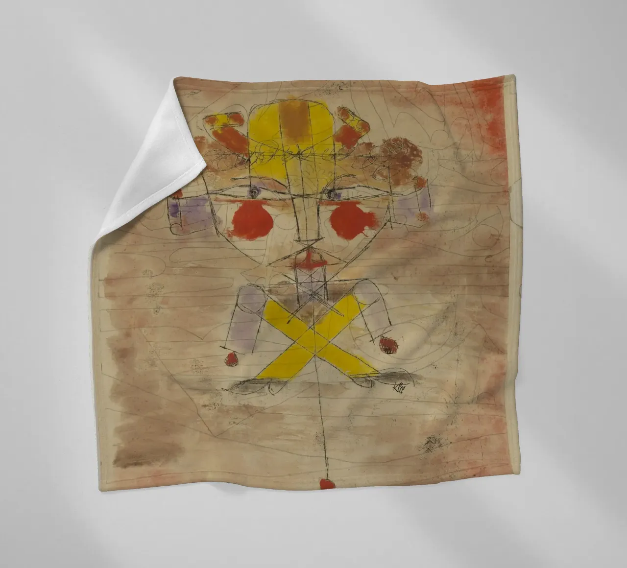 Jumping Jack di Paul Klee coperta in pile da 50 masterpieces