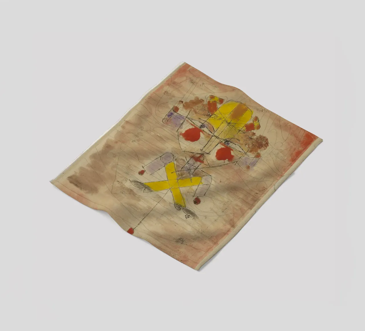 Jumping Jack di Paul Klee coperta in pile da 50 masterpieces