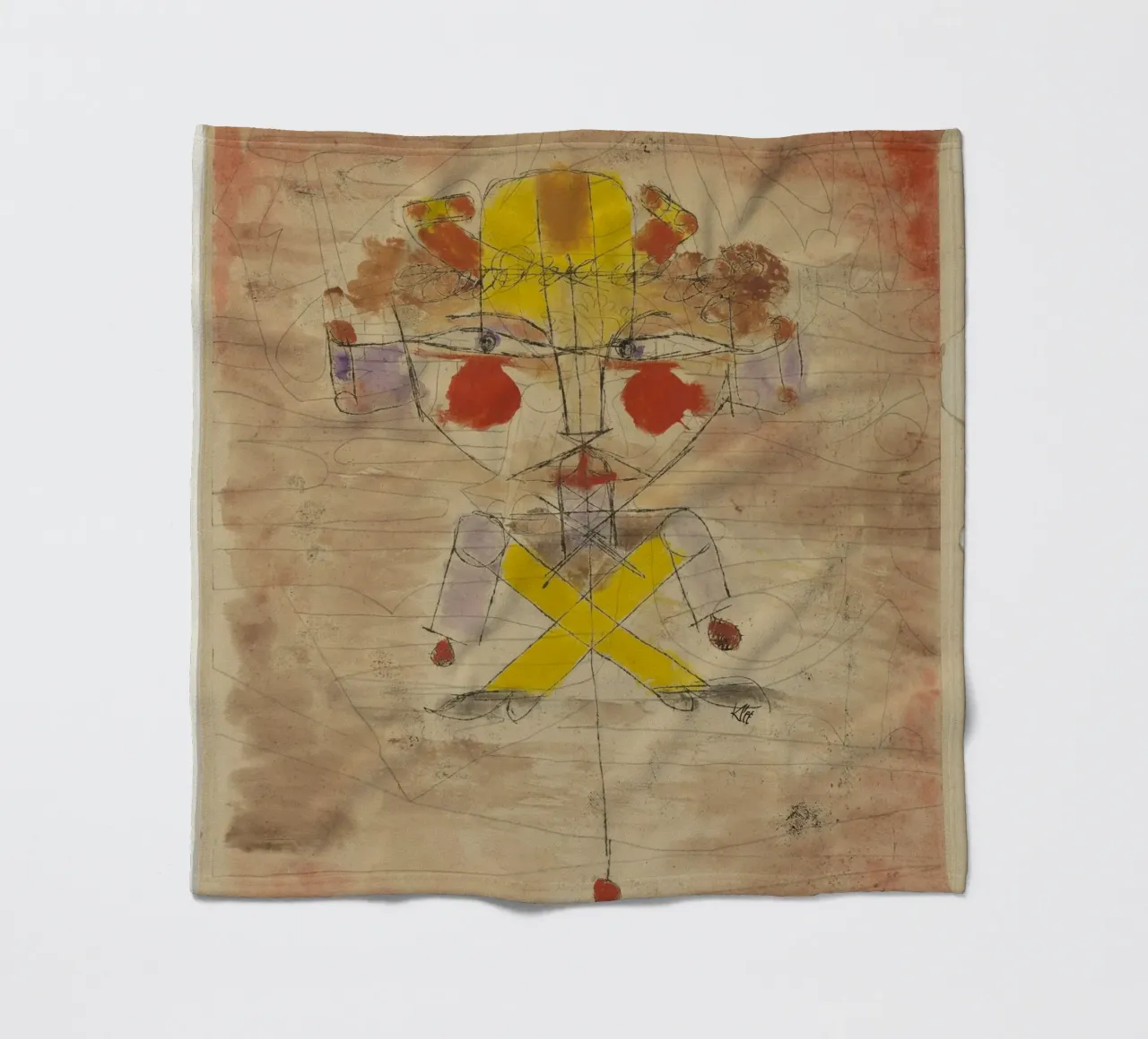 Jumping Jack di Paul Klee coperta in pile da 50 masterpieces