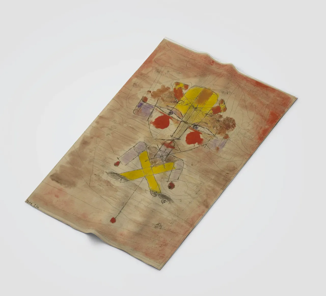 Jumping Jack di Paul Klee coperta in pile da 50 masterpieces