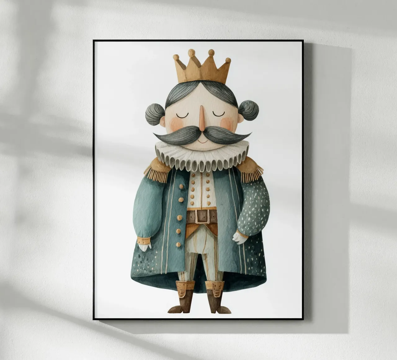Elegant king poster acrylic glass by Kid’s Dream