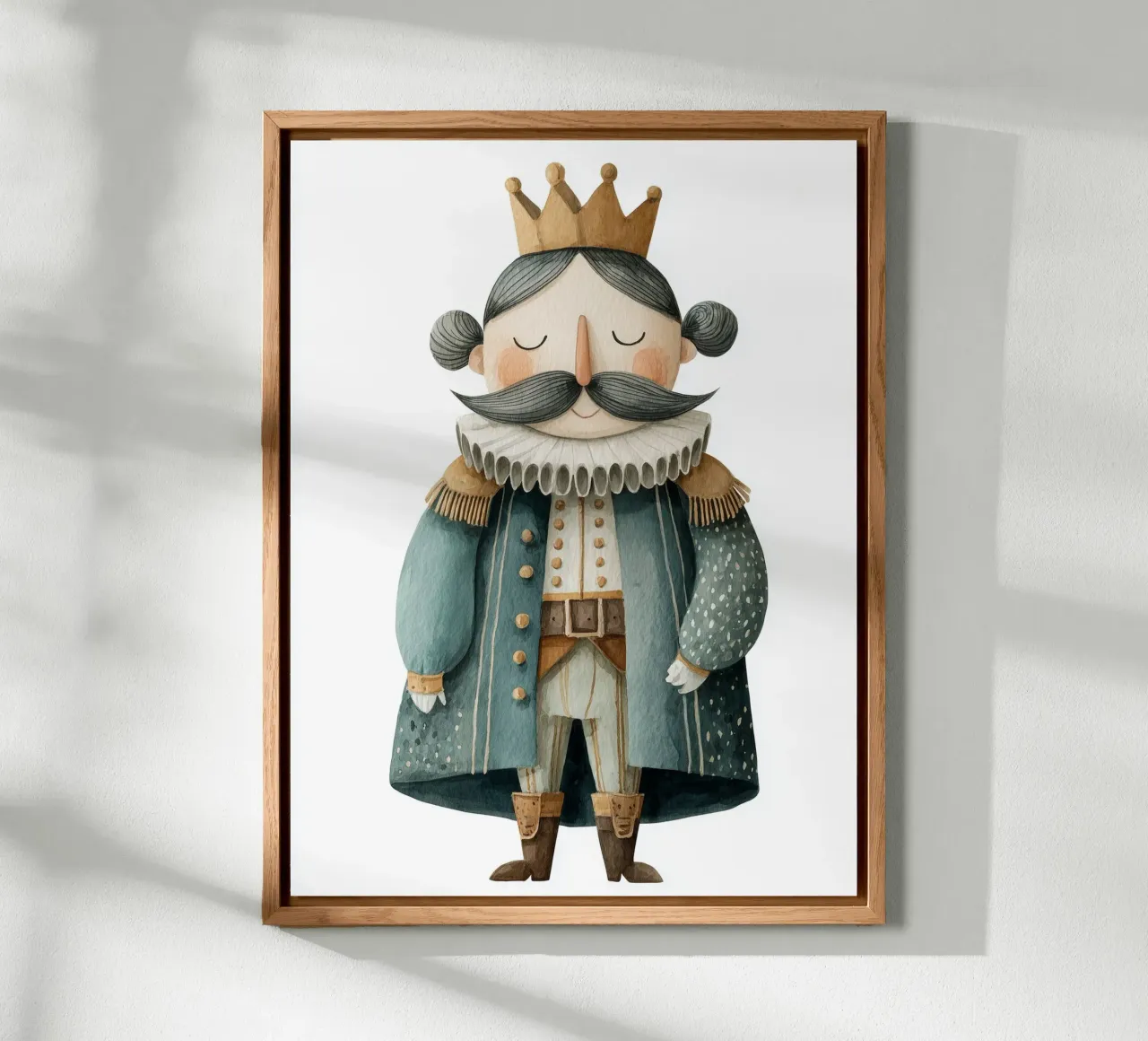 Elegant king poster alu-dibond by Kid’s Dream