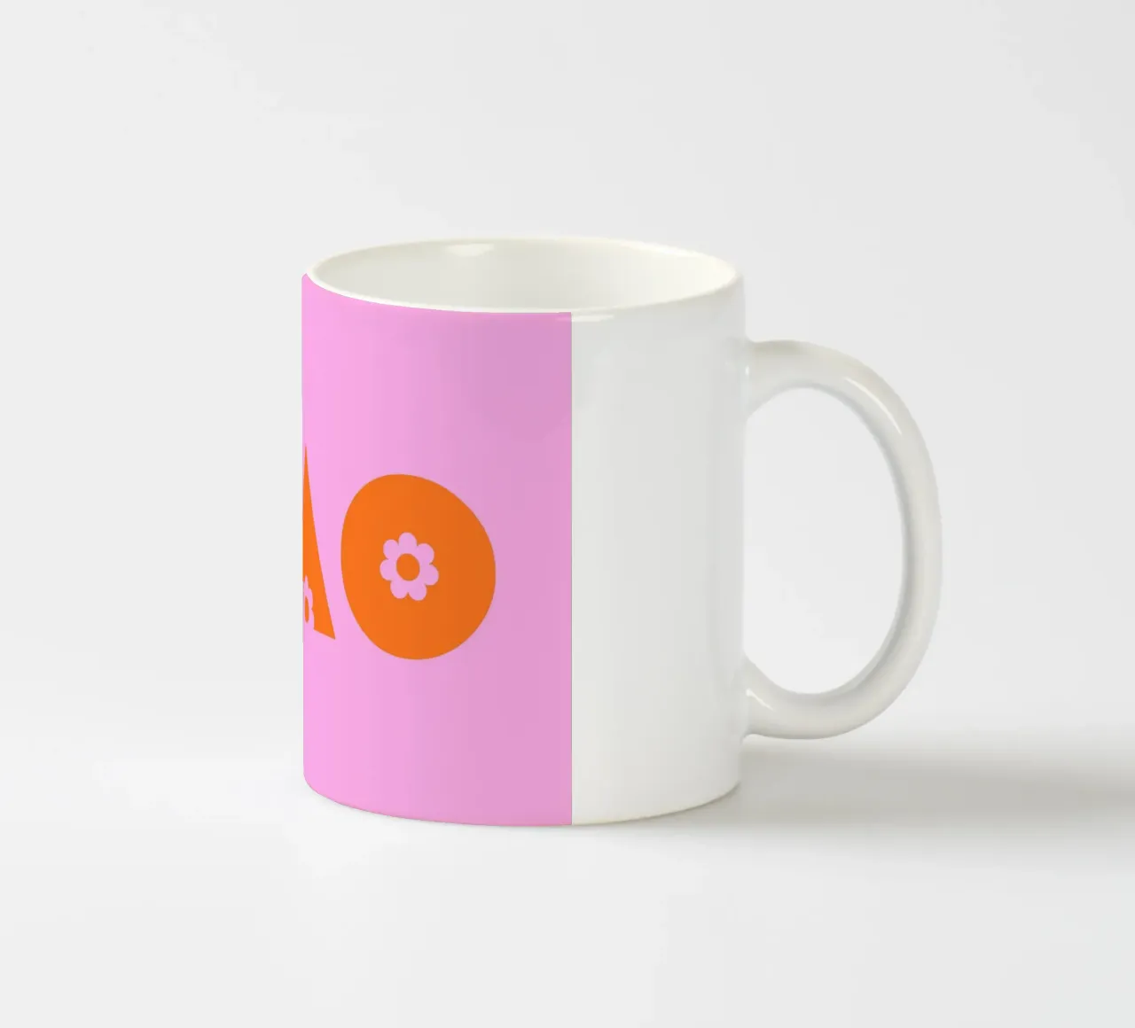 Ciao - geblümt tazza in ceramica da Ohkimiko