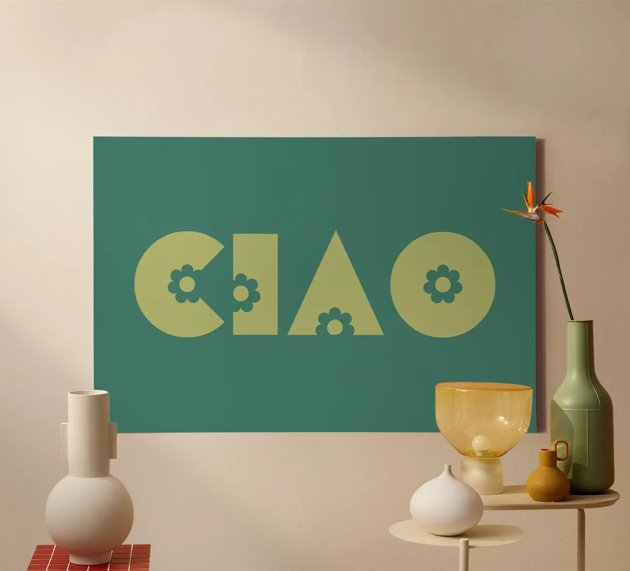 Ciao - geblümt tela da Ohkimiko