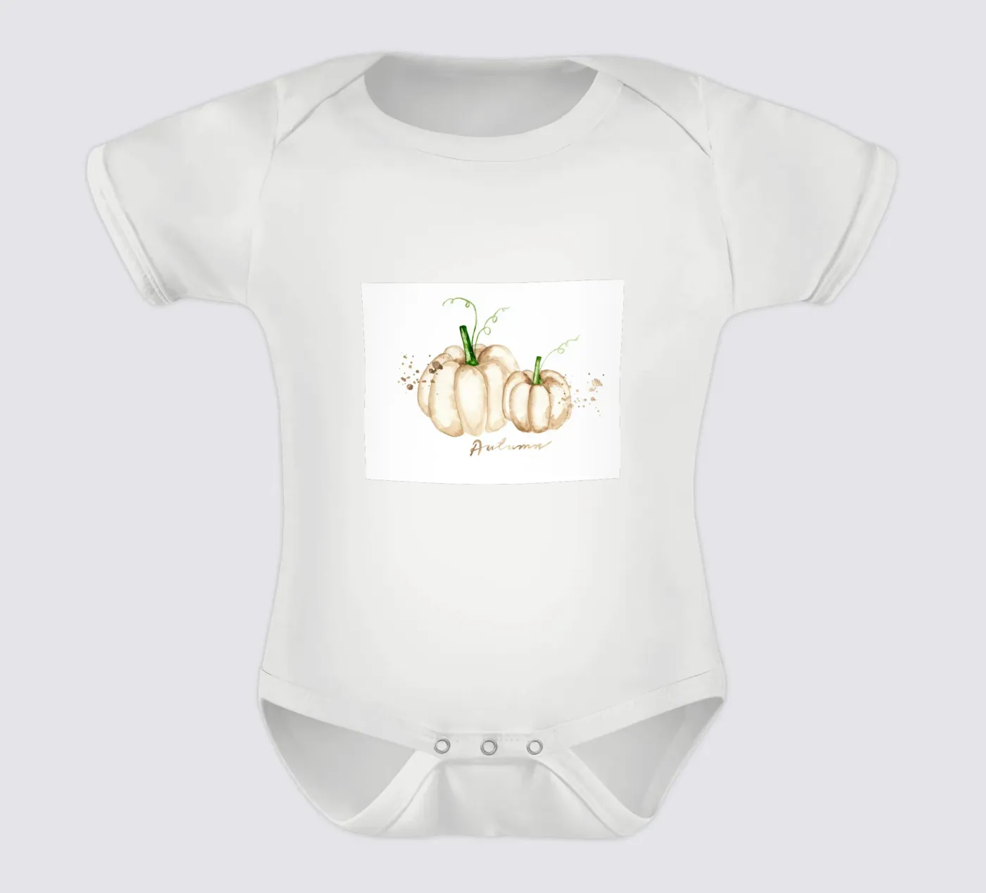 white pumpkins body bébé de Nathys_illustration