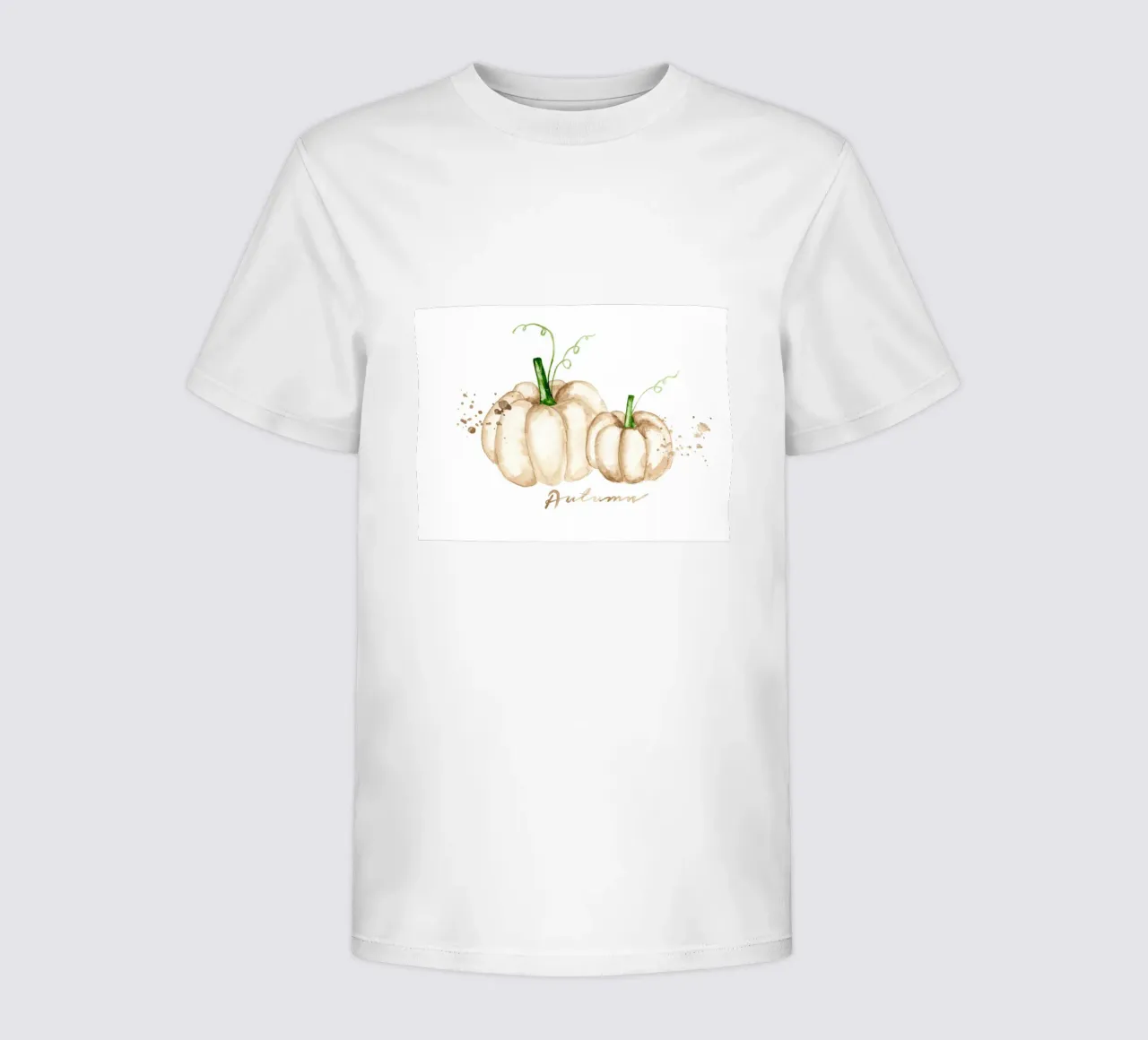 white pumpkins t-shirt bambini da Nathys_illustration