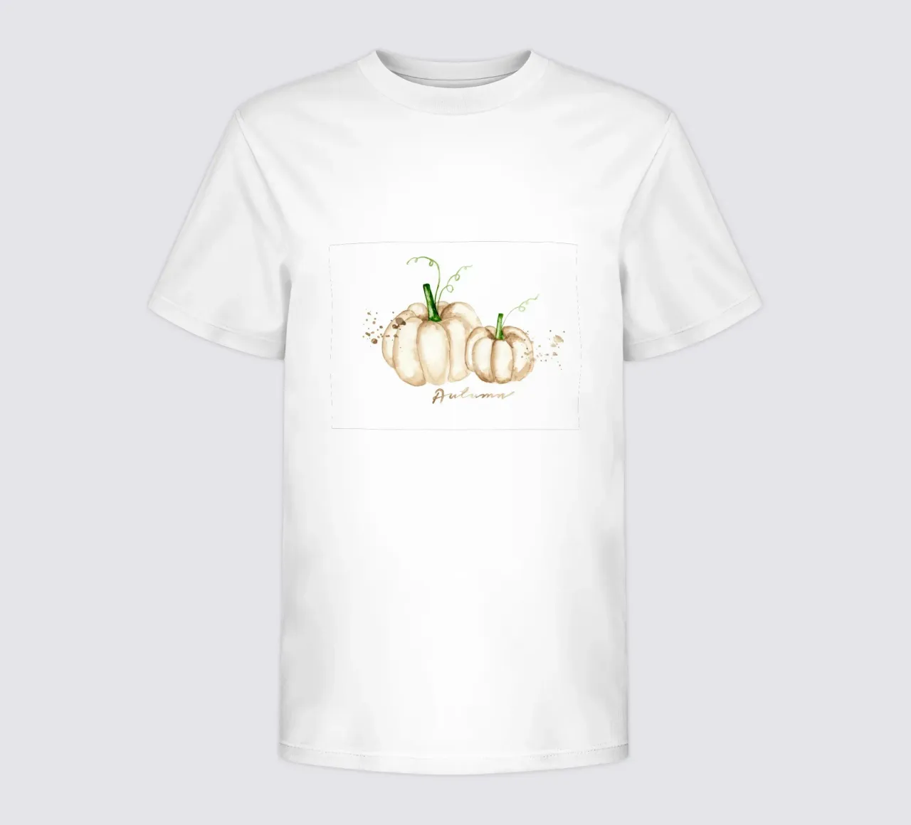 white pumpkins t-shirt bambini da Nathys_illustration