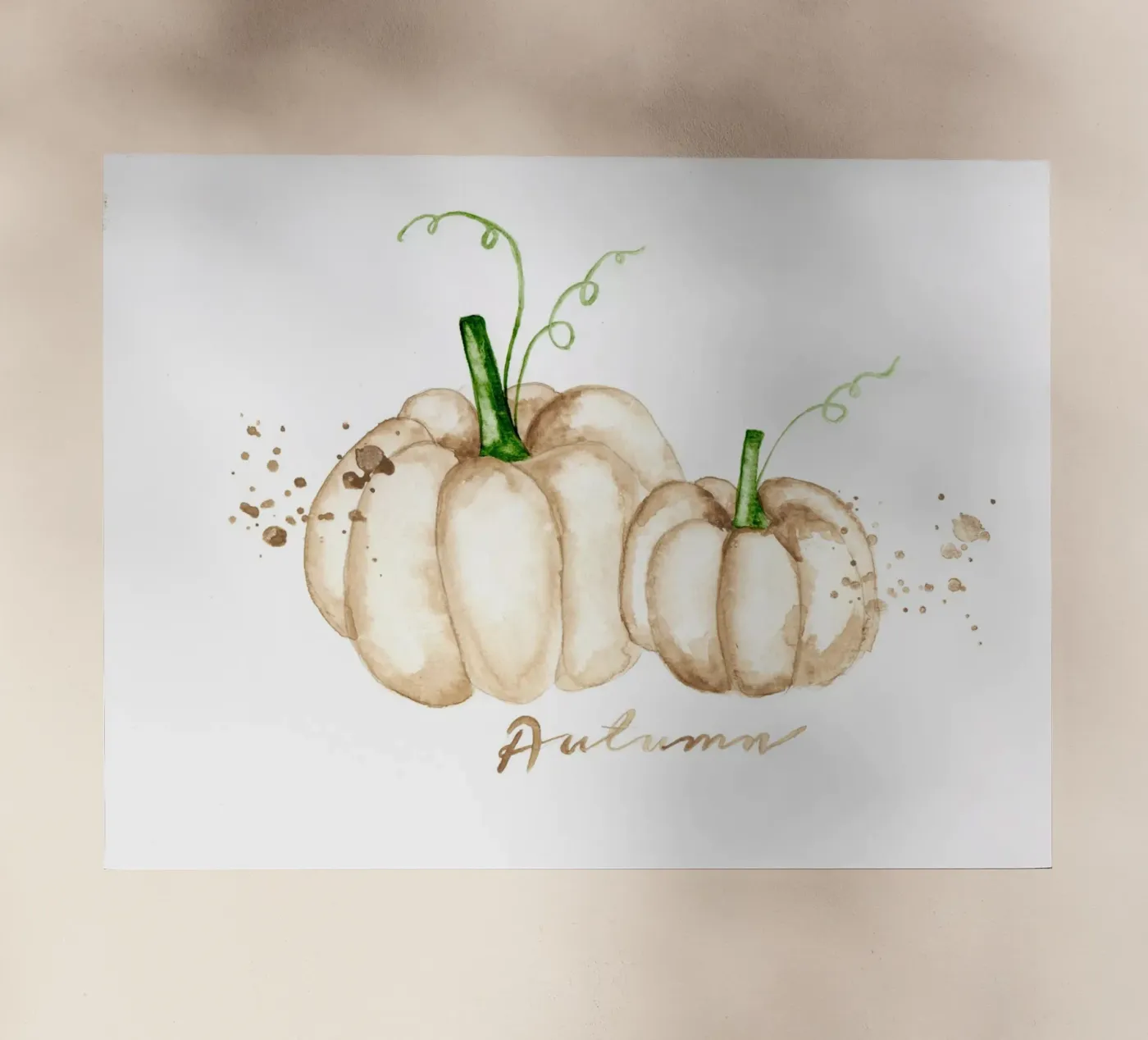 white pumpkins pellicola backlit da Nathys_illustration